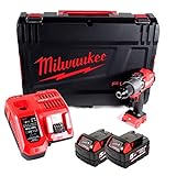 Milwaukee 4933464264 Taladro de Batera Combustible, Rojo y Negro